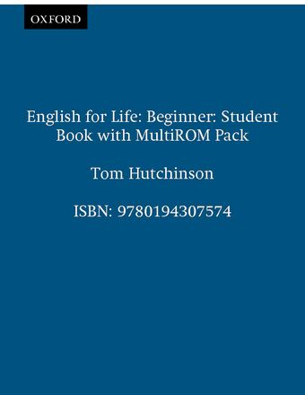 English for Life Beginner Student's Book with Multi ROM Pack book cover