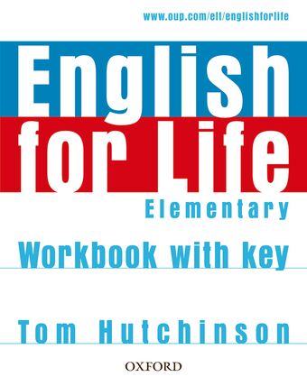 English for Life Elementary Workbook with Key book cover