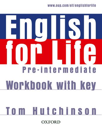 English for Life Pre-Intermediate Workbook with Key book cover