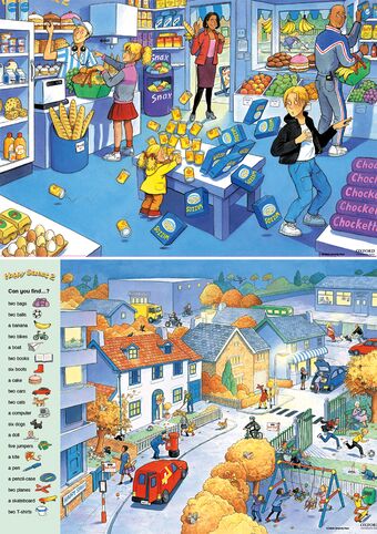 Happy Street 2 Posters book cover