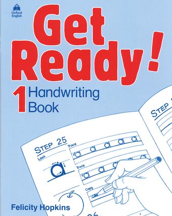Get Ready! 1 Handwriting Book book cover