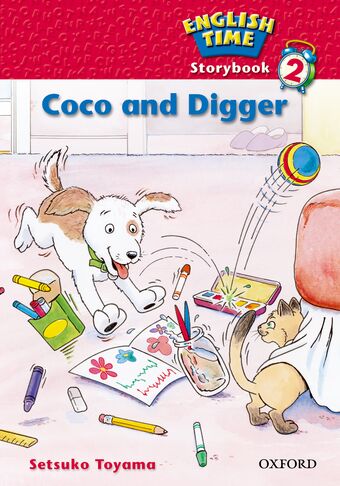 English Time 2 Coco and Digger book cover