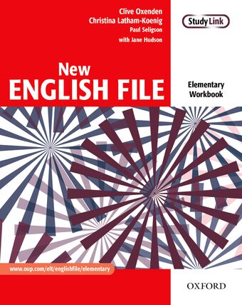 New English File Elementary Workbook book cover