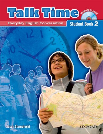 Talk Time 2 Student Book with Audio CD book cover