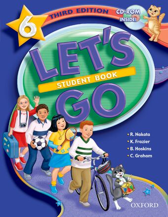 Let's Go 6 Student Book with CD-ROM Pack book cover