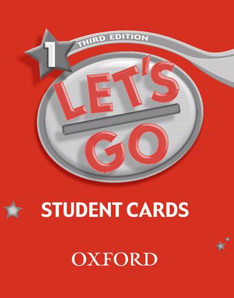 Let's Go 1 Student Cards book cover