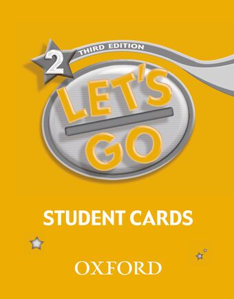 Let's Go 2 Student Cards book cover