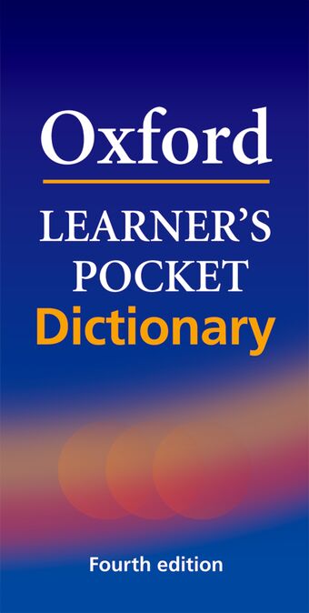 Oxford Learner's Pocket Dictionary book cover