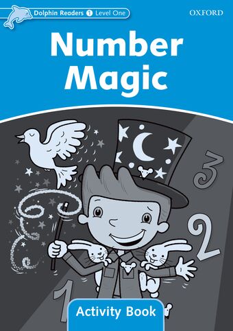 Dolphin Readers Level 1 Number Magic Activity Book book cover