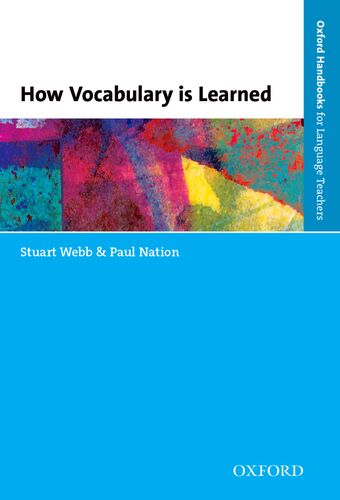 How Vocabulary Is Learned book cover