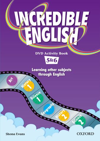 Incredible English DVD Activity Book (5 & 6) book cover