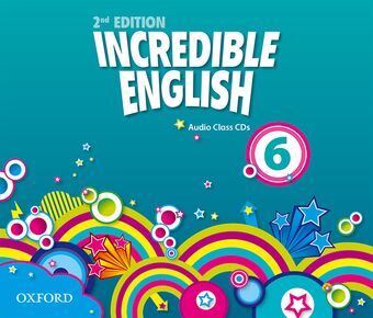 Incredible English 6 Class Audio CDs (3 Discs) book cover