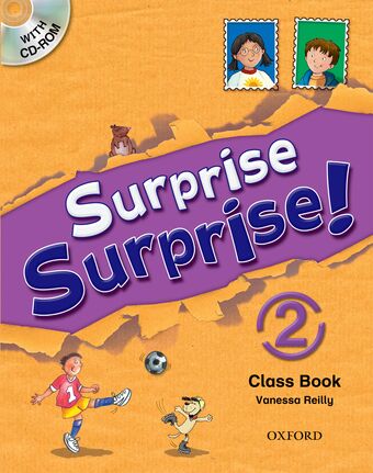Surprise Surprise 2 Student Book/Workbook with CD-ROM book cover