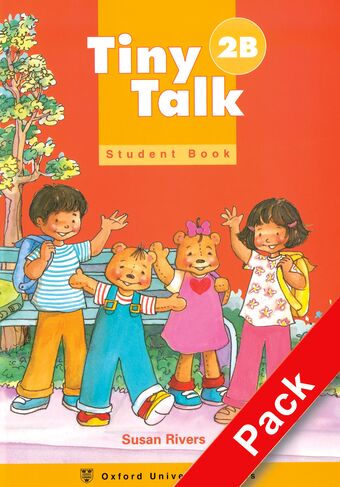 Tiny Talk 2 Pack (B) (Student Book and Audio CD) book cover