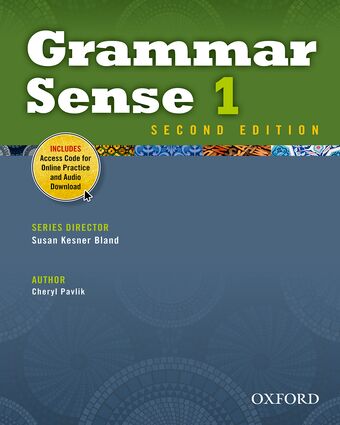 Grammar Sense 1 Student Book with Online Practice Access Code Card book cover