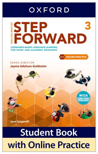 Step Forward Level 3 Student Book with Online Practice book cover