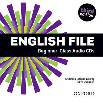 English File Beginner Class Audio CD book cover