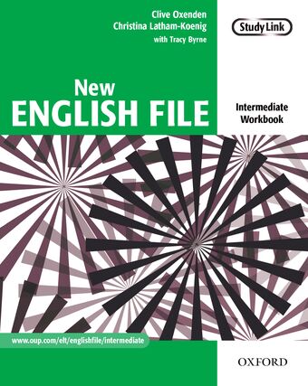 New English File Intermediate Workbook book cover