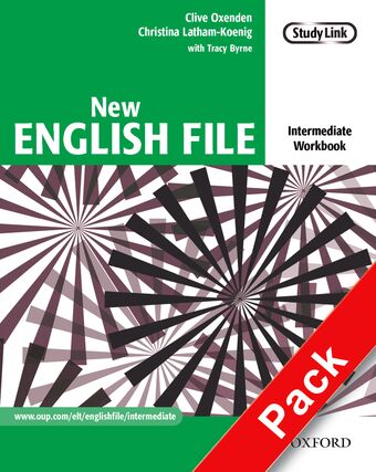 New English File Intermediate Workbook with Multi ROM book cover