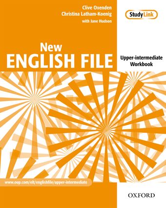 New English File Upper-Intermediate Workbook Without Key book cover
