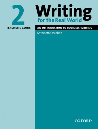 Writing for the Real World 2 Teacher's Guide book cover