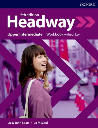 Headway Upper- Intermediate Workbook without key book cover