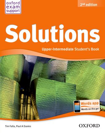 Solutions Upper-Intermediate Student's Book book cover