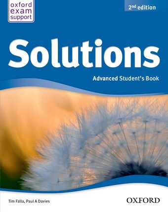 Solutions Advanced Student's Book book cover