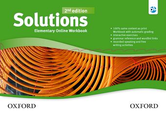 Solutions: Elementary: Online Workbook Card with Access Code book cover