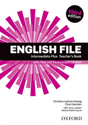 English File Intermediate Plus Teacher Book with Test and Assessment CD-ROM book cover