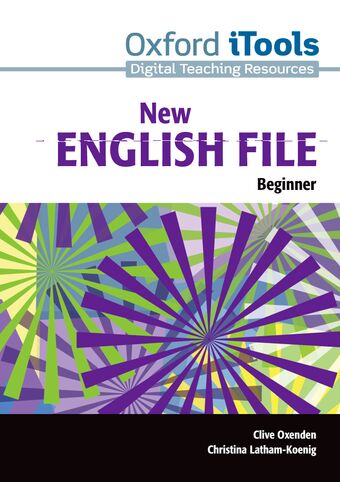 New English File Beginner iTools DVD-ROM book cover