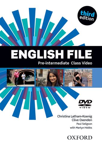 English File 3rd Edition Pre-Intermediate: Class DVD book cover