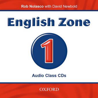 English Zone 1 Class Audio CDs (2) book cover