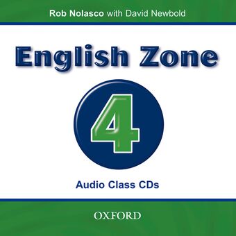 English Zone 4 Class Audio CDs (2) book cover