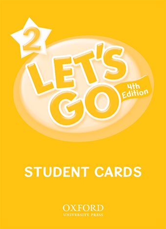 Let's Go 2 Student Cards book cover