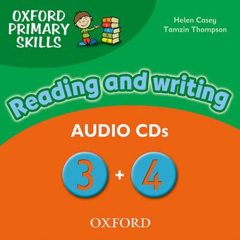 Oxford Primary Skills 3-4 Class Audio CD book cover
