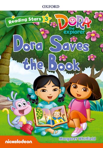 Reading Stars Level 3 Dora the Explorer: Dora Saves the Book book cover