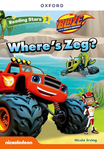 Reading Stars Level 3 Blaze: Where's Zeg book cover