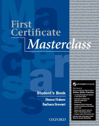 First Certificate Masterclass Student's Book with Online Skills Practice Pack book cover