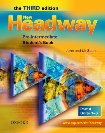 New Headway Pre-Intermediate Student's Book A book cover