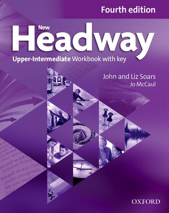 New Headway Upper-Intermediate: Students Book Workbook With Key book cover