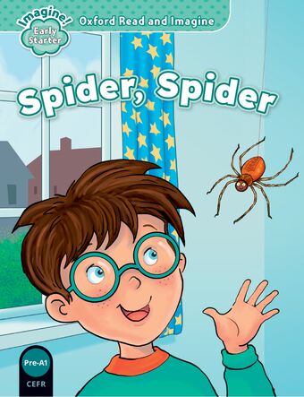 Oxford Read and Imagine Beginner Early Starter Spider Spider book cover