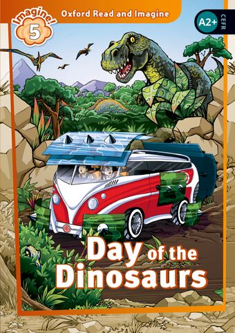 Oxford Read and Imagine 5 Day of the Dinosaurs book cover