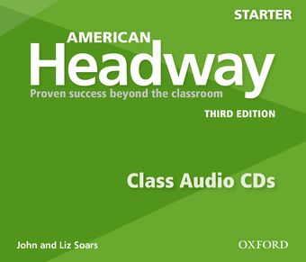 American Headway Starter Class Audio CD book cover