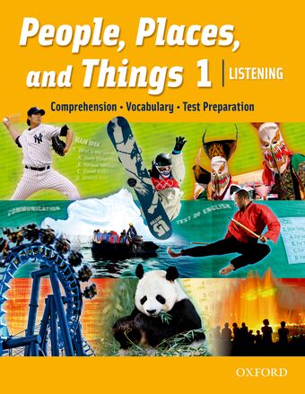 People, Places, and Things Listening Student Book 1 book cover