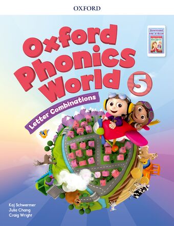 Oxford Phonics World Refresh 5 Students Book Pack book cover