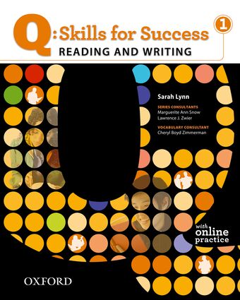 Q Reading and Writing 1 Student Book Pack book cover
