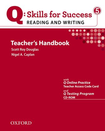 Q Reading and Writing 5 Teacher Book Pack book cover