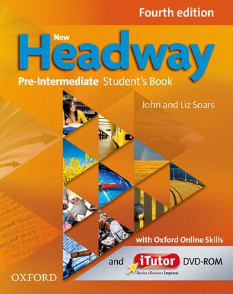 New Headway Pre-Intermediate Student's Book with iTutor and Oxford Online Skills book cover