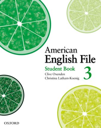 American English File Level 3 Student Book book cover